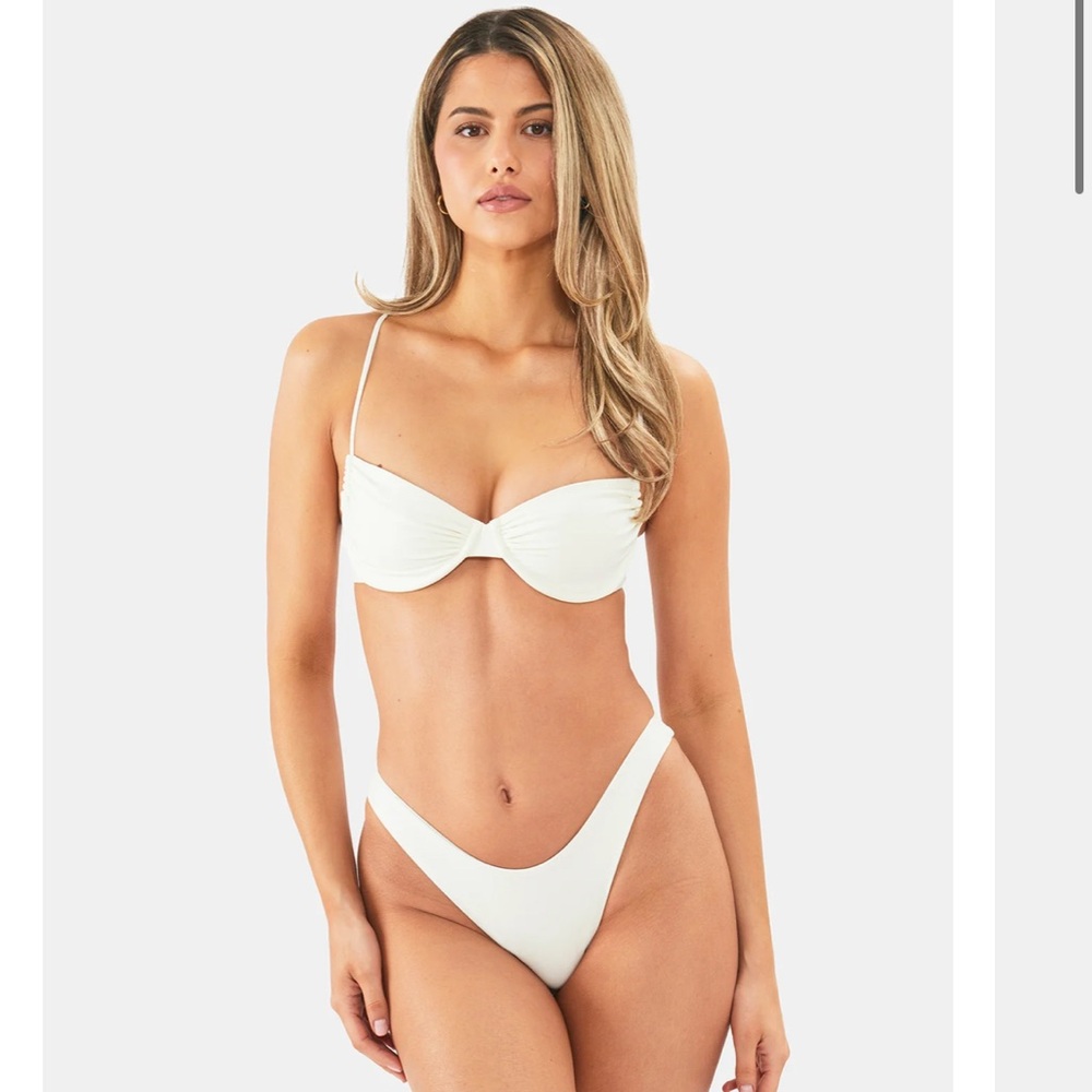 NYUD Sloane Top + Marilyn Bottom Swimsuit Bikini Set - Picture 5 of 8